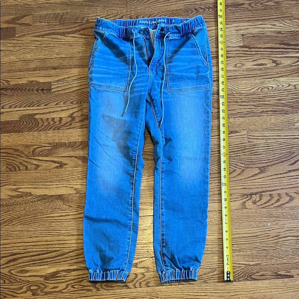 American Eagle Outfitters Blue Ankle Jeans